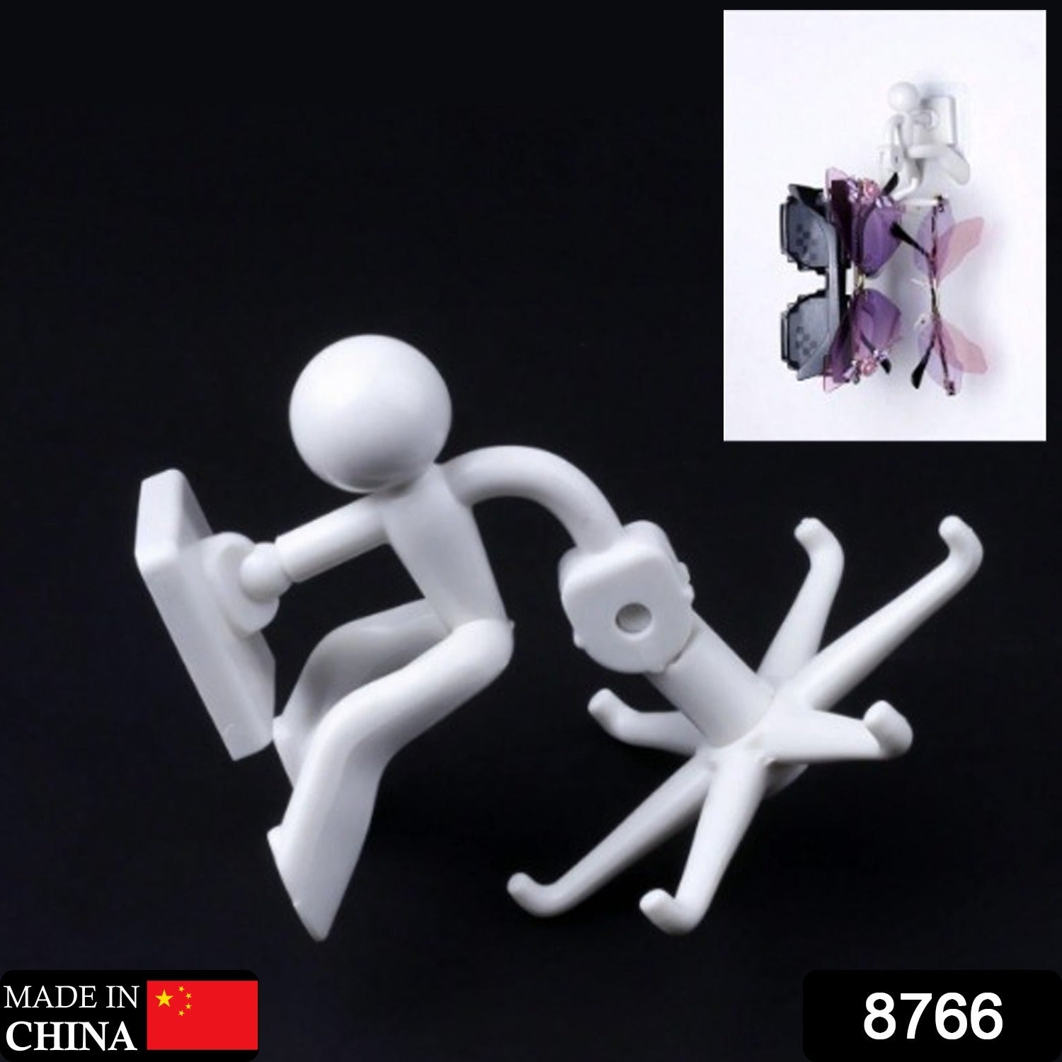 360° Rotating 6-Claw Hook – Kitchen & Bathroom Organizer (1 Pc | White) 360° Rotating 6-Claw Hook – Kitchen & Bathroom Organizer (1 Pc | White)